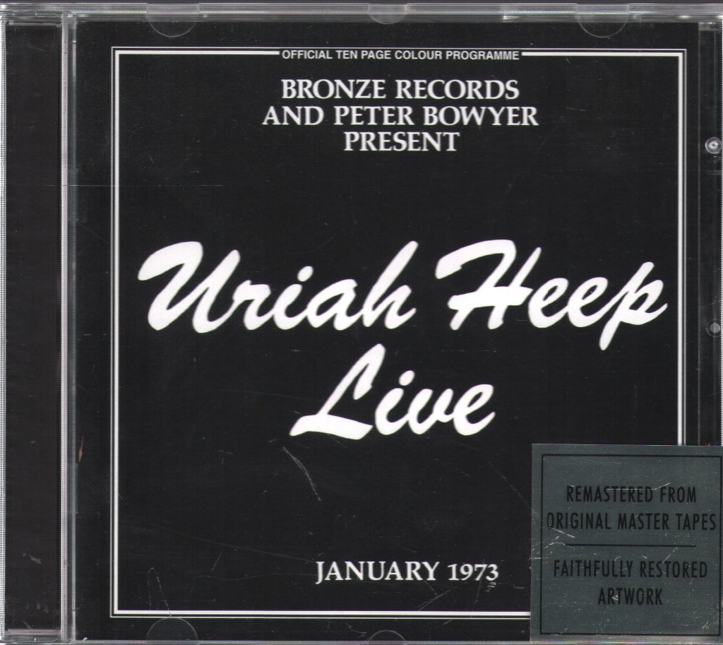 Uriah Heep - Uriah Heep Live - Cd