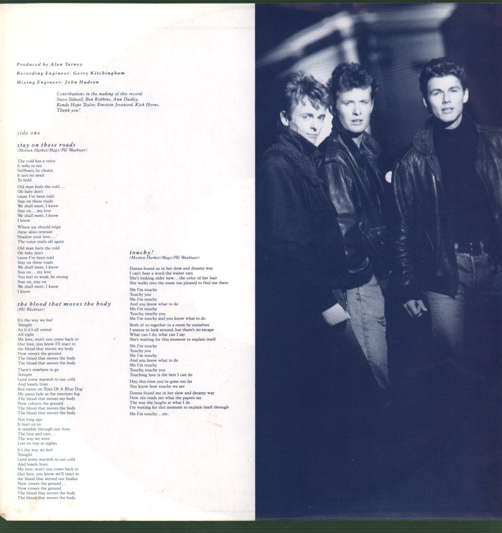 A-Ha - Stay On These Roads - Lp