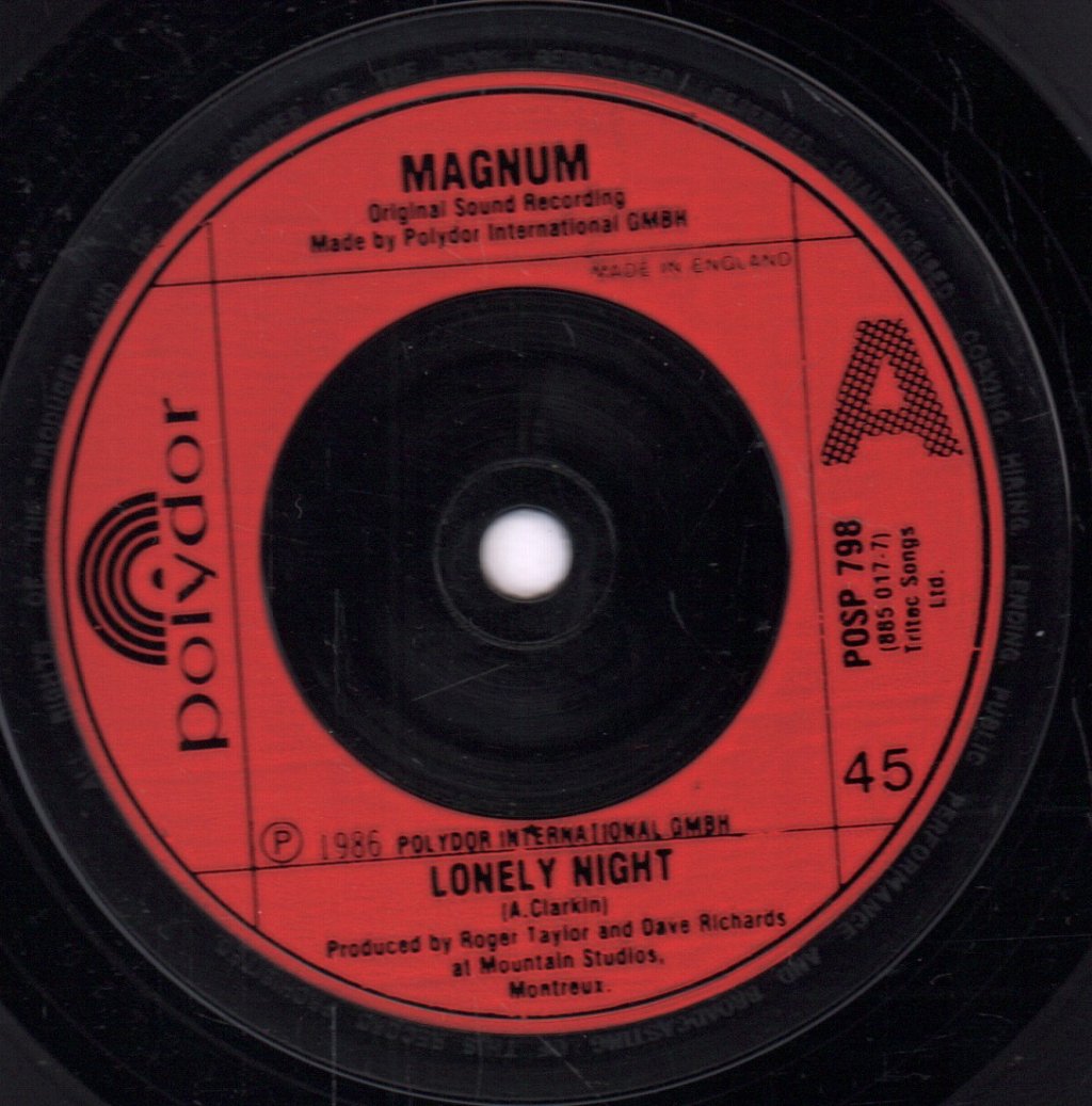 Magnum - Lonely Night - 7 Inch