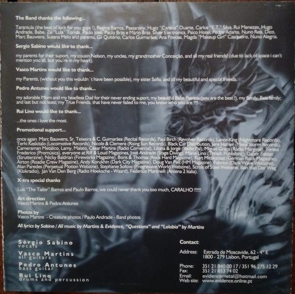 Evidence (Metal Group) - Truth From A Lie - Cd