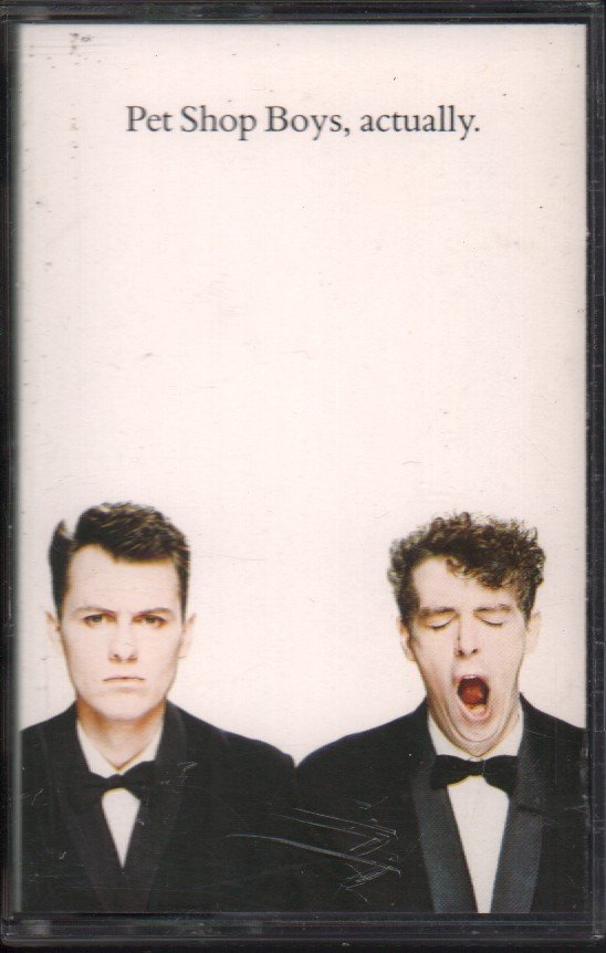 Pet Shop Boys - Actually - Cassette