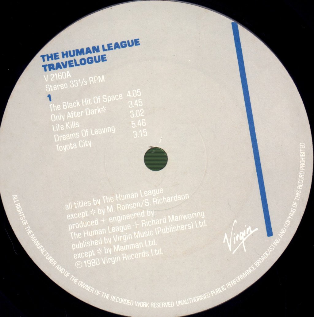 Human League - Travelogue - Lp