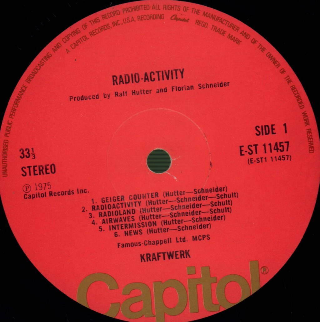 Kraftwerk - Radioactivity - Lp