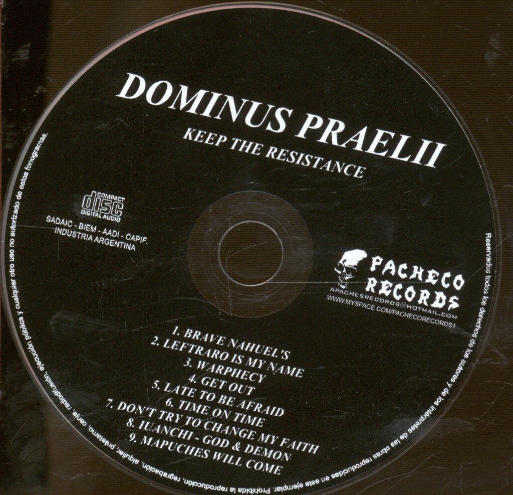 Dominus Praelii - Keep The Resistance - Cd