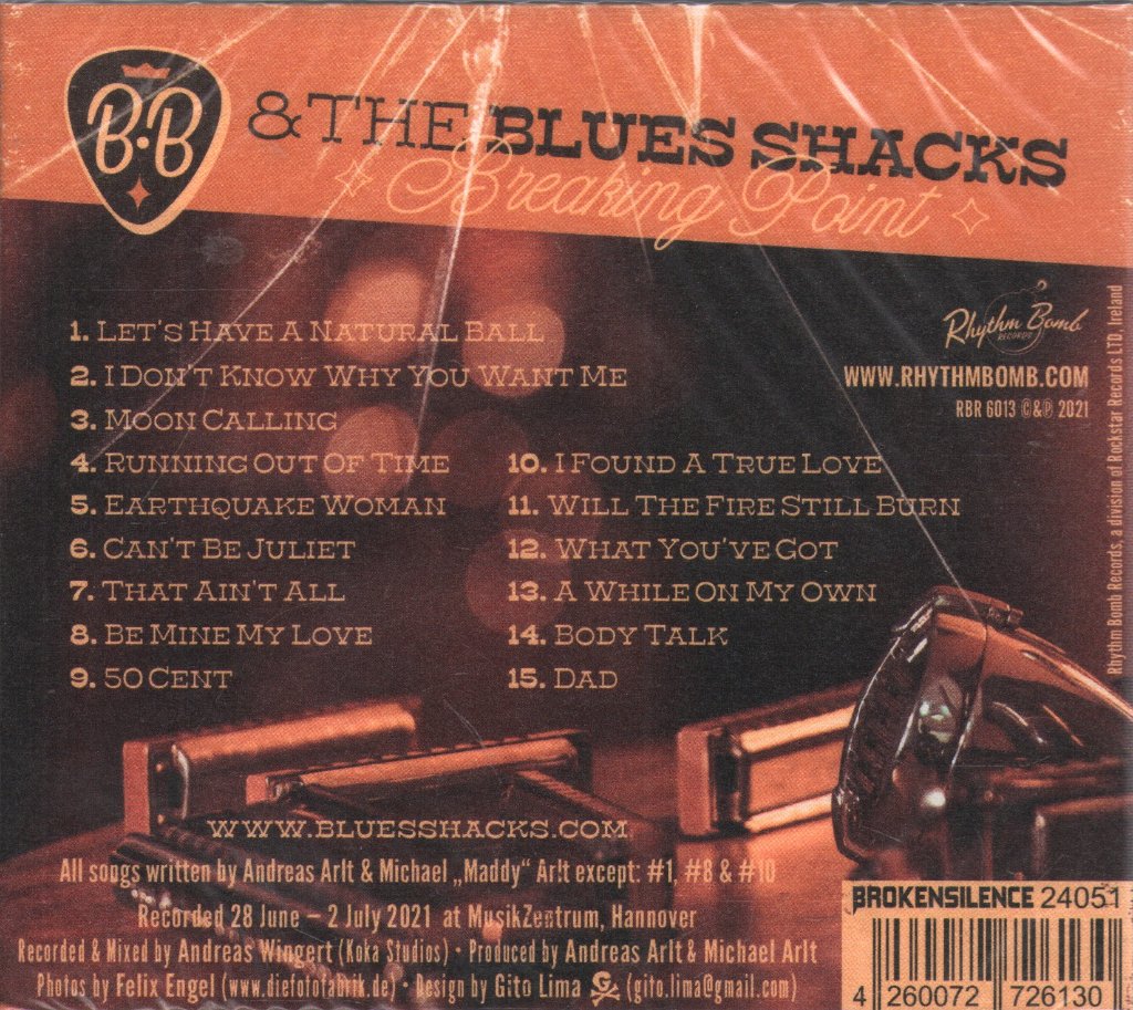 B.B. & The Blues Shacks - Breaking Point - Cd