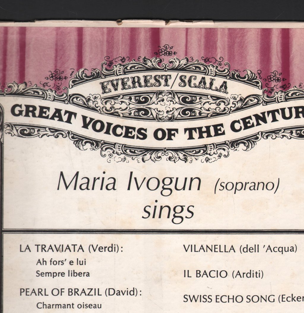 Maria Ivogun - Maria Ivogun (Soprano) Sings - Lp