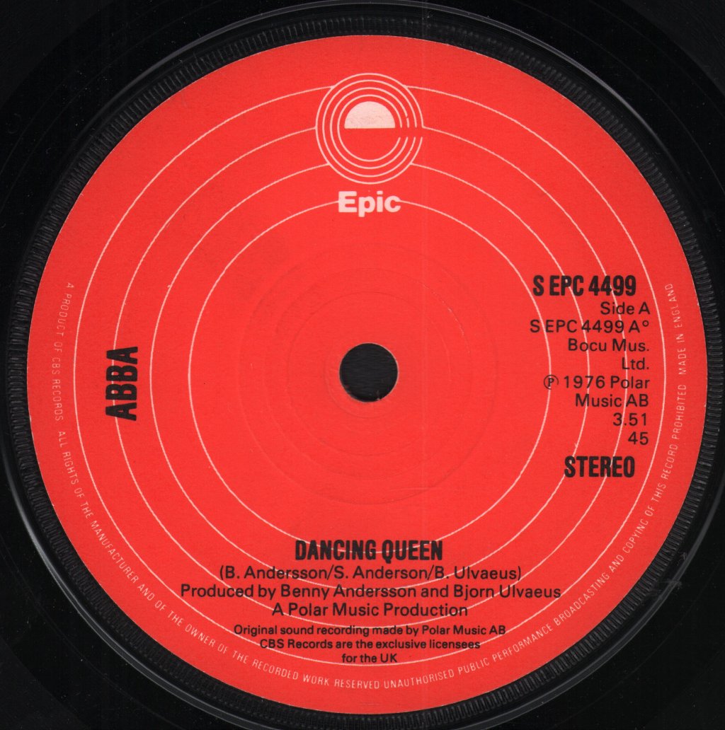 ABBA - Dancing Queen - 7 Inch