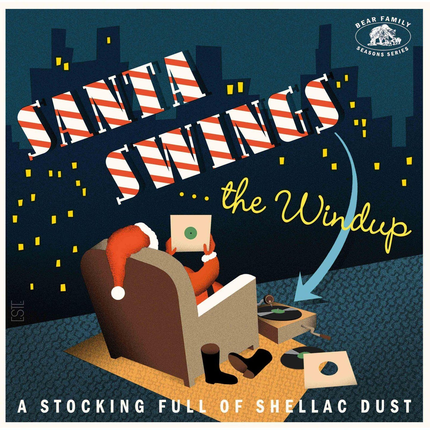 Various Artists - Santa Swings ... the Wind Up - Lp