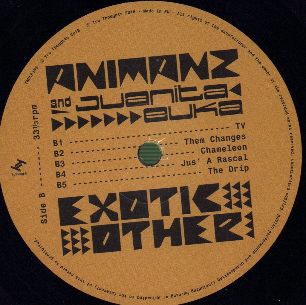 Animanz And Juanita Euka - Exotic Other - Lp