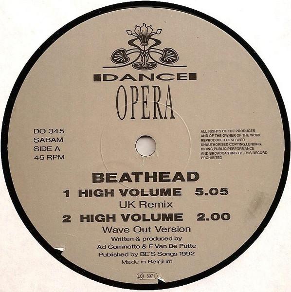 beathead - High Volume - 12 Inch