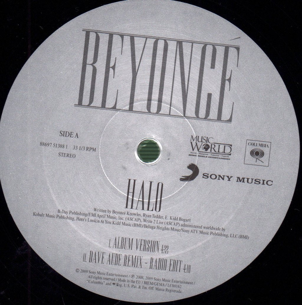 Beyoncé - Halo - 12 Inch