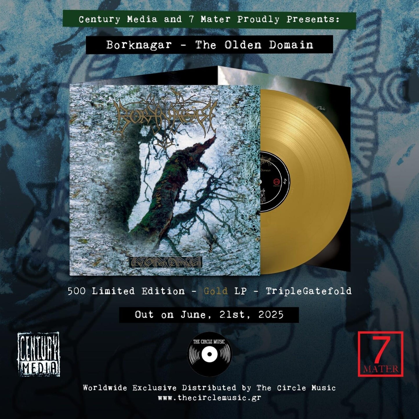 Borknagar - Olden Domain - Triple Lp