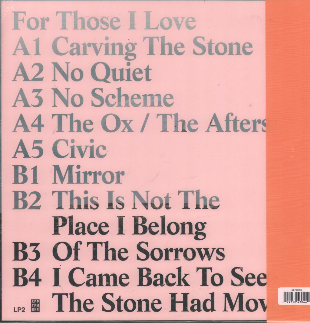 For Those I Love - Carving The Stone (Dinked Edition #358) - Lp