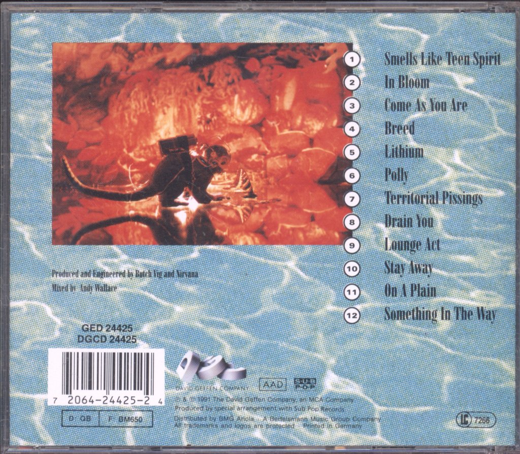 Nirvana - Nevermind - Cd