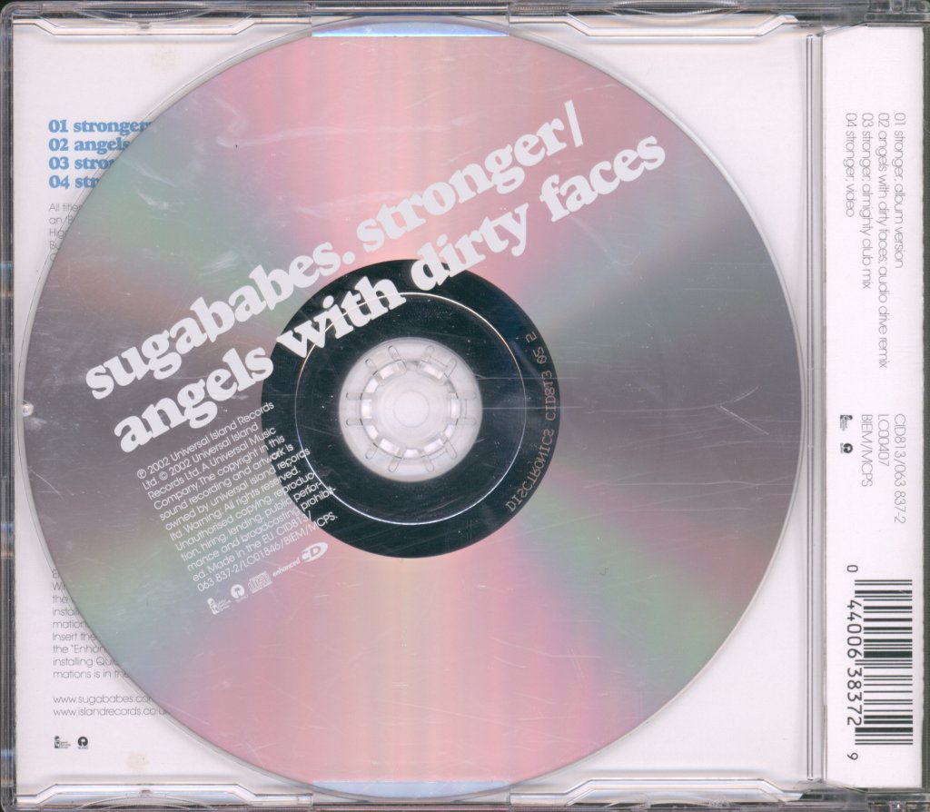 Sugababes - Stronger / Angels With Dirty Faces - Cd