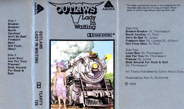 Outlaws - Lady In Waiting - Cassette