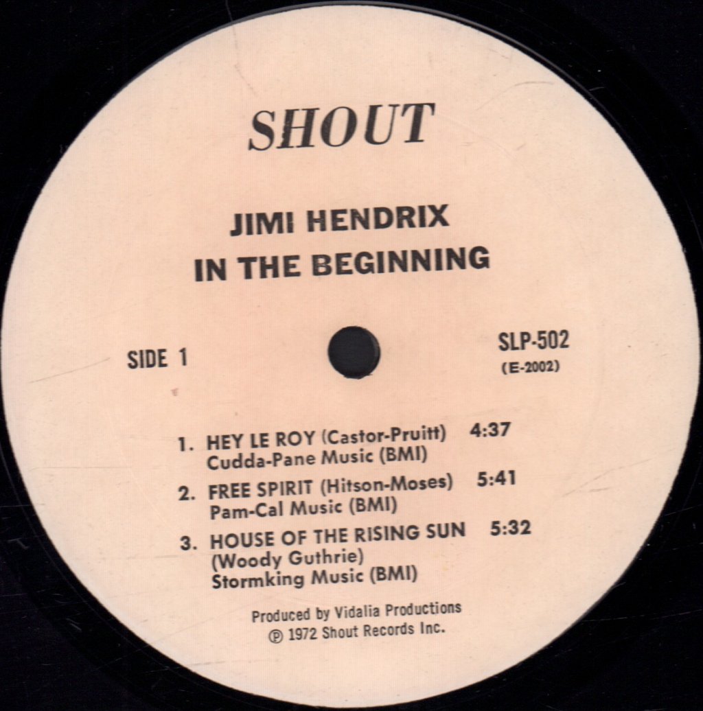 Jimi Hendrix - In The Beginning - Lp
