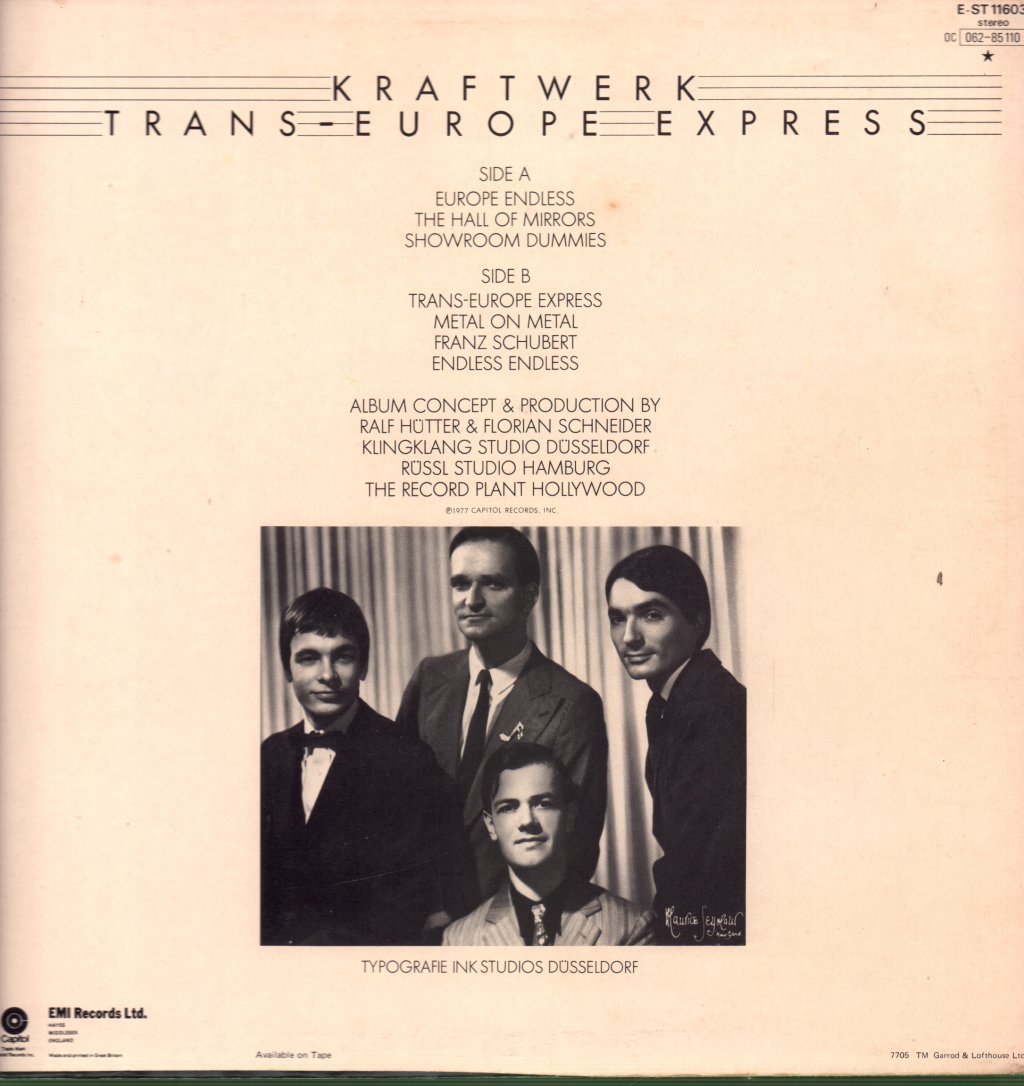 Kraftwerk - Trans Europe Express - Lp