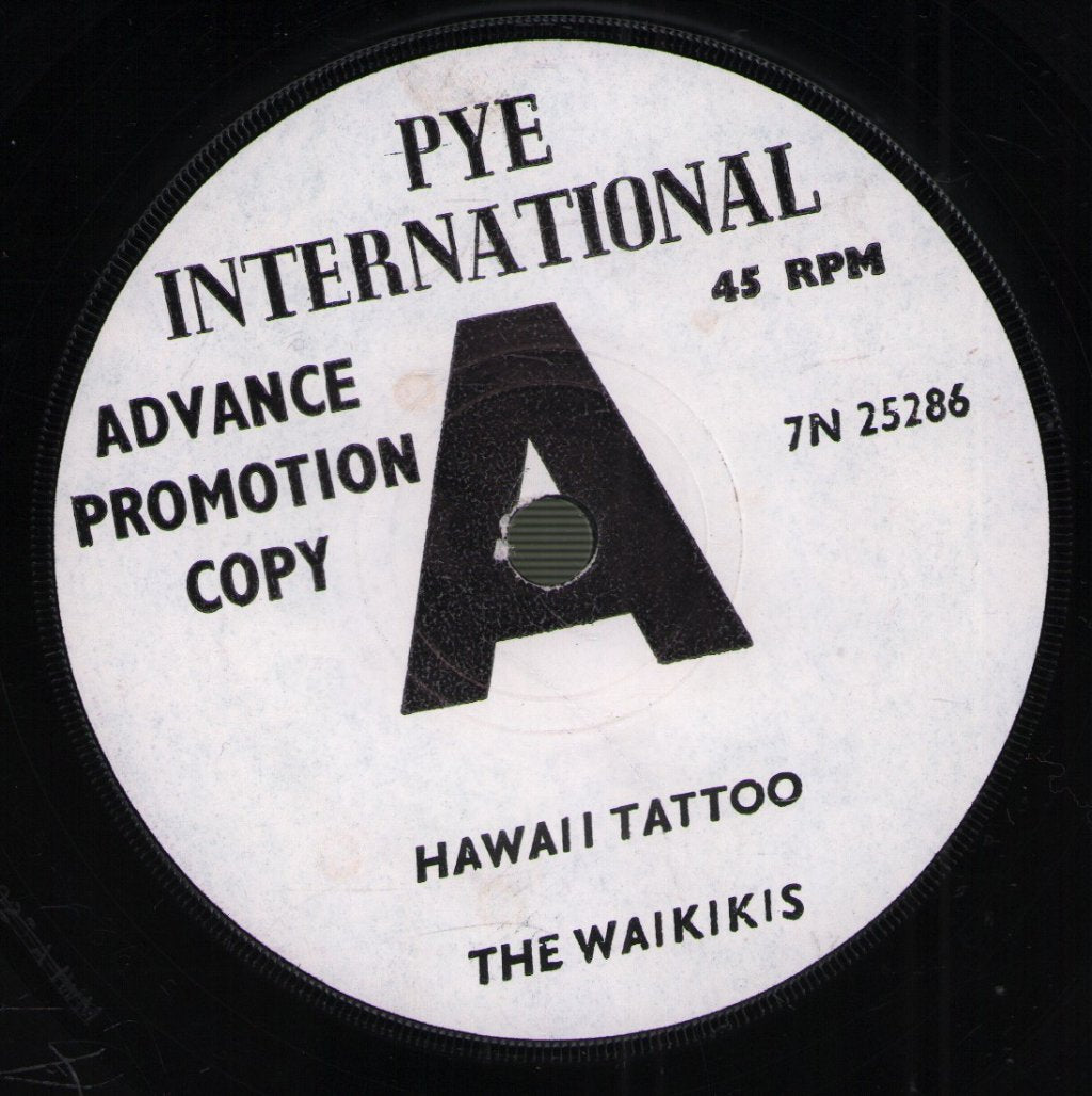 Waikiki's - Hawaii Tattoo - 7 Inch