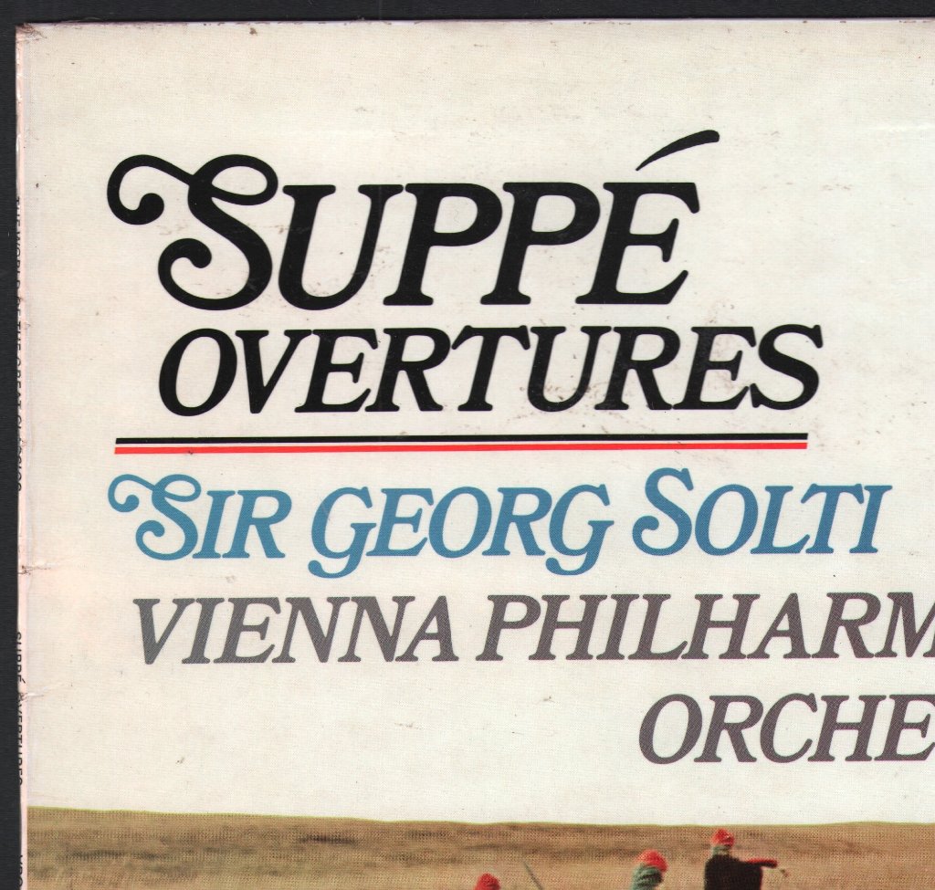 Georg Solti / Vienna Philharmonic Orchestra - Suppe Overtures - Lp