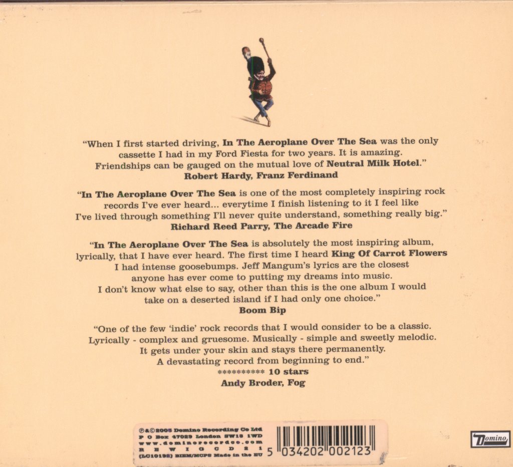 Neutral Milk Hotel - In The Aeroplane Over The Sea - Cd