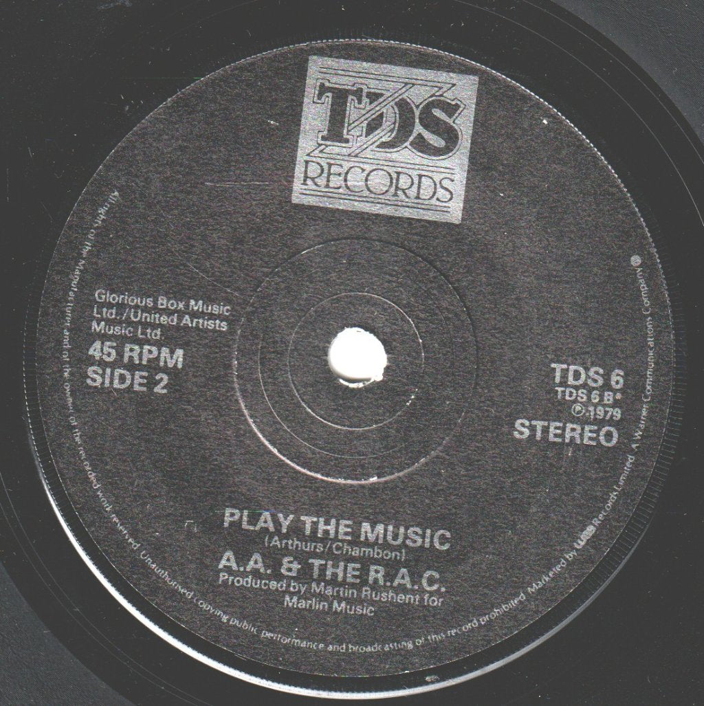 Andy Arthurs And The Rock Along Combo/Aa And The Rac - I Feel Flat - 7 Inch