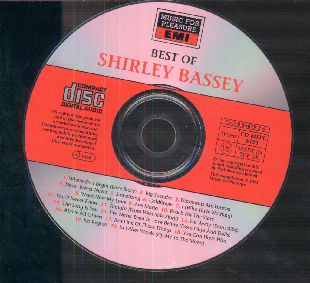 Shirley Bassey - Best Of Shirley Bassey - Cd