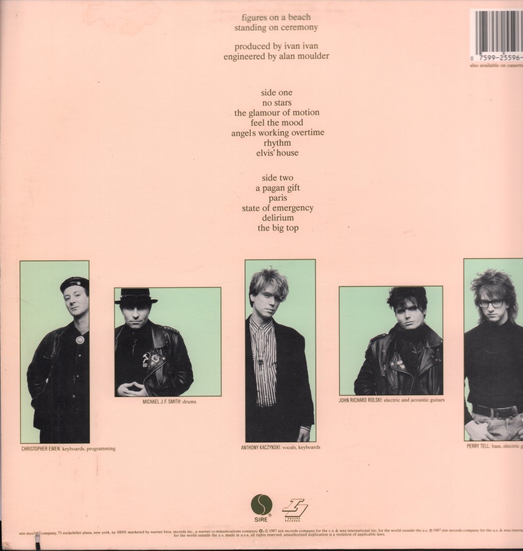 Figures On A Beach - Standing On Ceremony - Lp