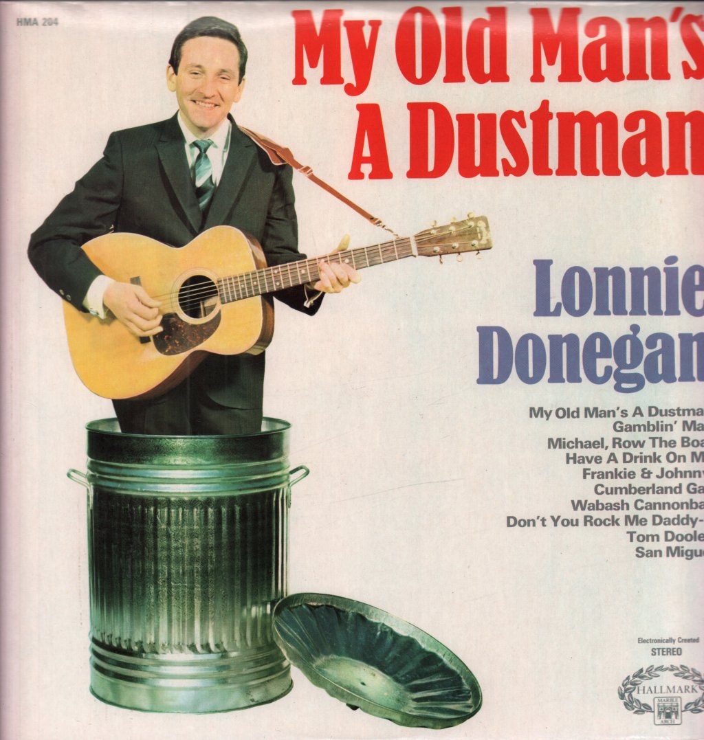 Lonnie Donegan - My Old Man's A Dustman - Lp