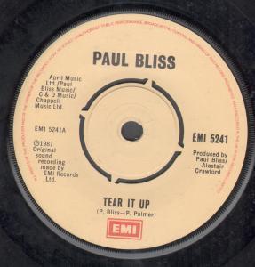 Paul Bliss - Tear It Up - 7 Inch