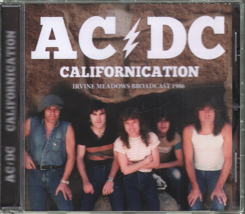 AC/DC - Californication Irvine Meadows Broadcast 1986 - Cd