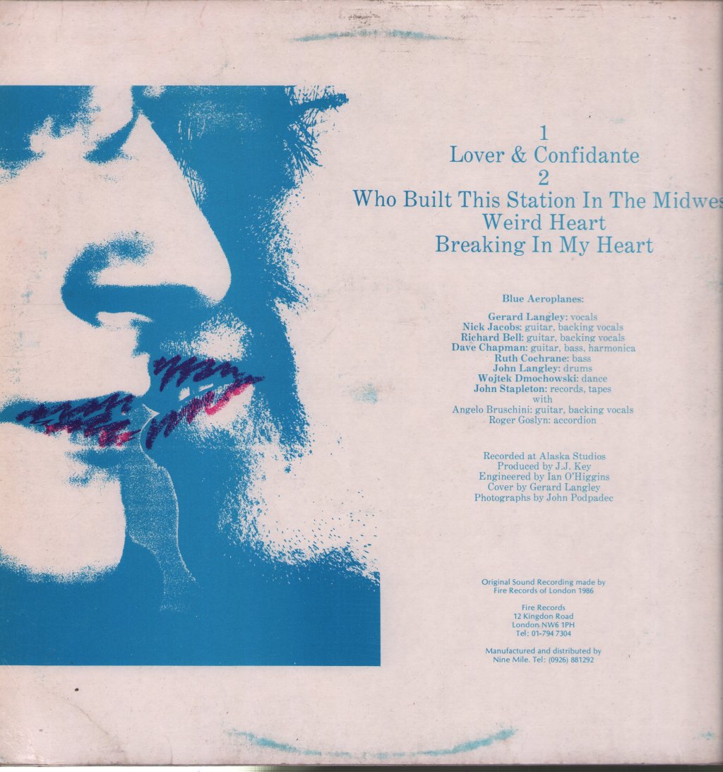 Blue Aeroplanes - Lover & Confidante - 12 Inch