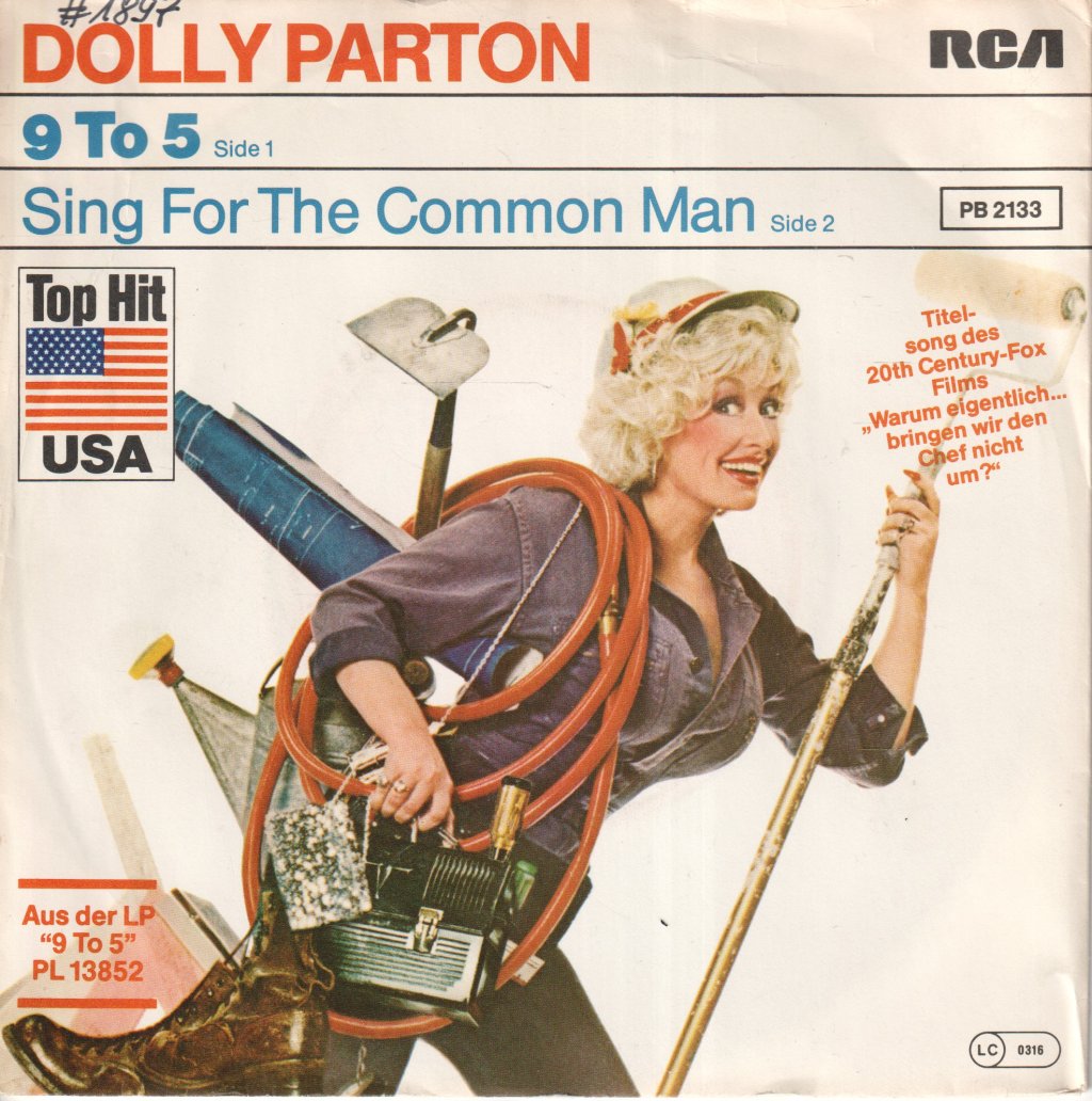 Dolly Parton - 9 To 5 - 7 Inch