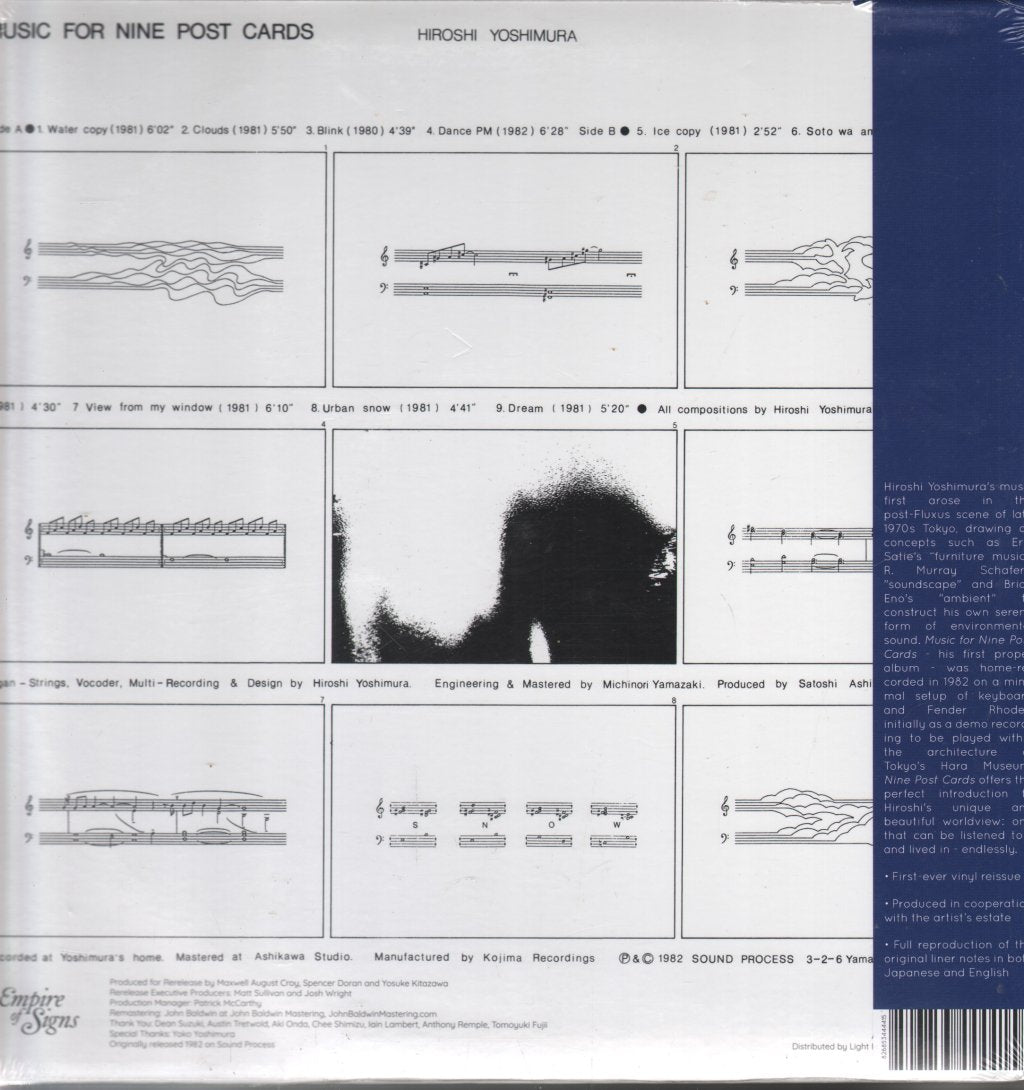 Hiroshi Yoshimura - Music For Nine Post Cards - Lp