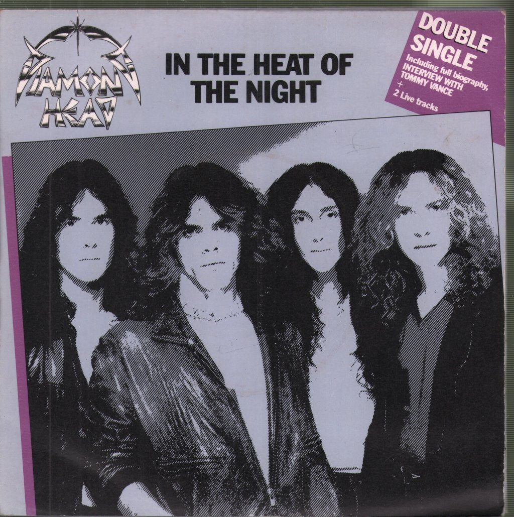 Diamond Head - In The Heat Of The Night - Double 7 Inch