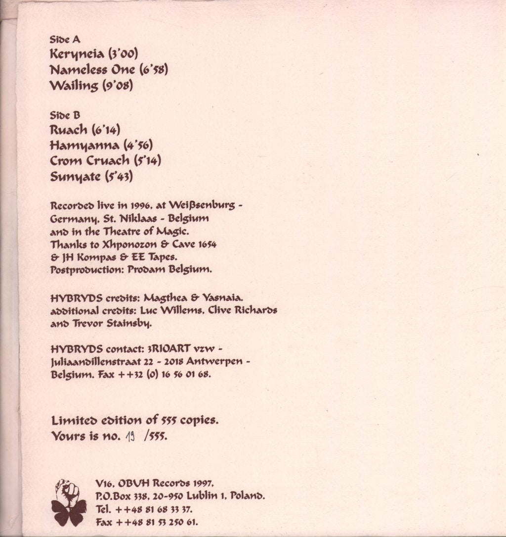 Hybryds - Live - Lp