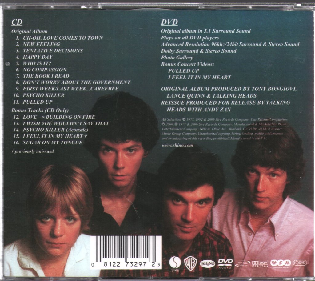 Talking Heads - Talking Heads: 77 - Cd/Dvd