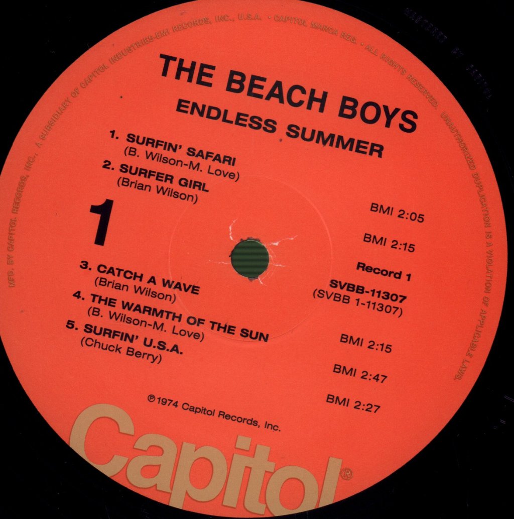 Beach Boys - Endless Summer - Double Lp