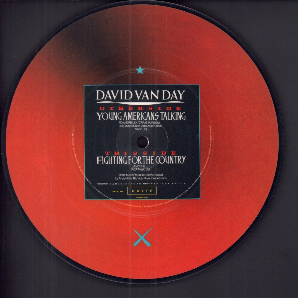 David Van Day - Young Americans Talking - 7 Inch