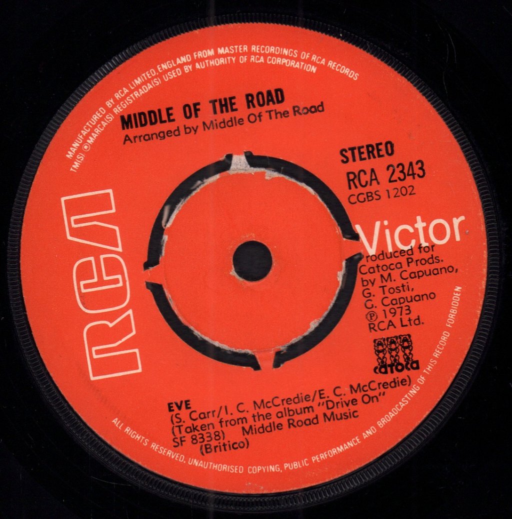 Middle Of The Road - Talk Of All The U.s.a. - 7 Inch