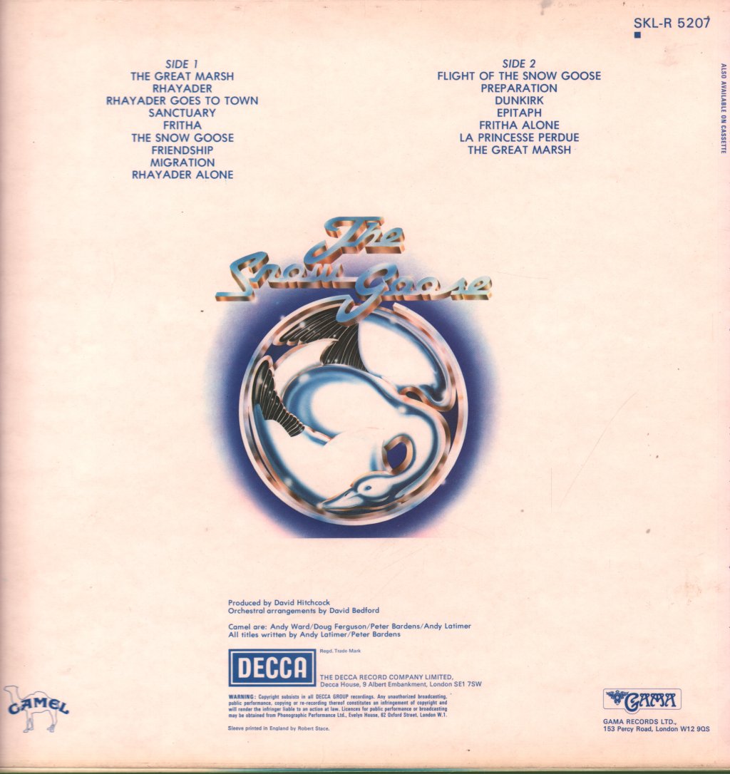 Camel - Snow Goose - Lp