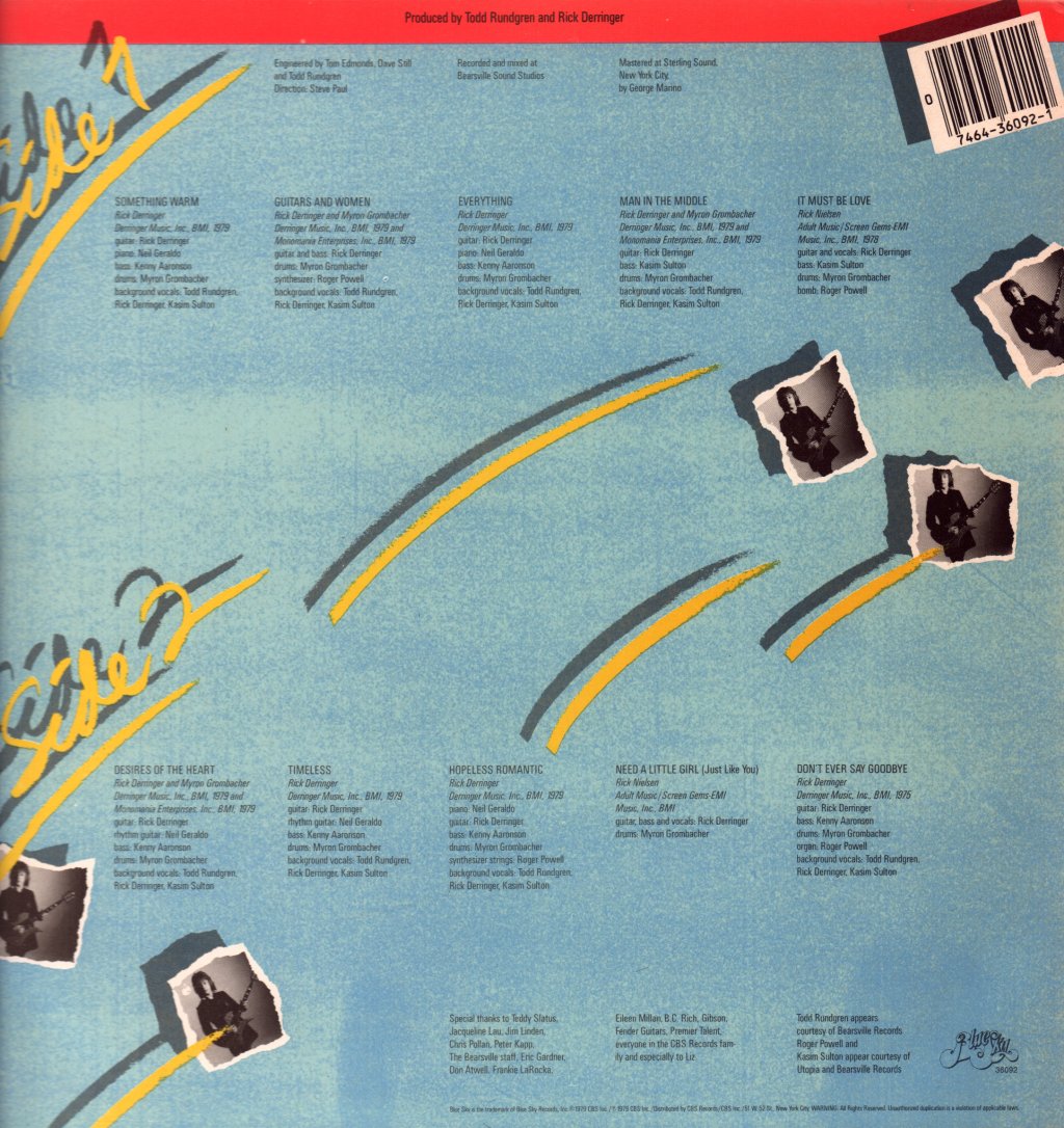 Rick Derringer - Guitars And Women - Lp