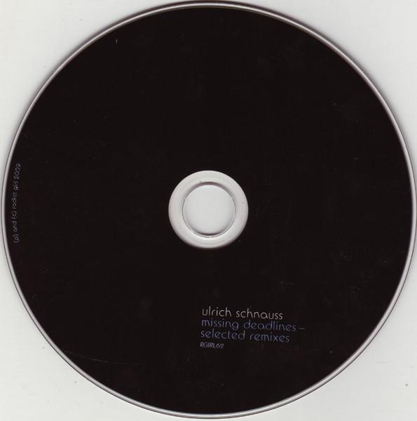 Ulrich Schnauss - Missing Deadlines - Selected Remixes - Cd