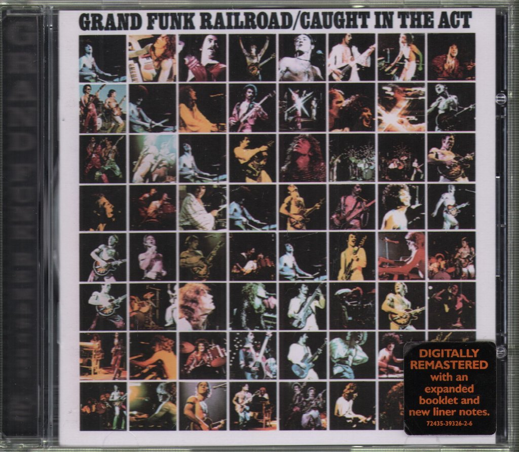 Grand Funk Railroad - Caught In The Act - Cd