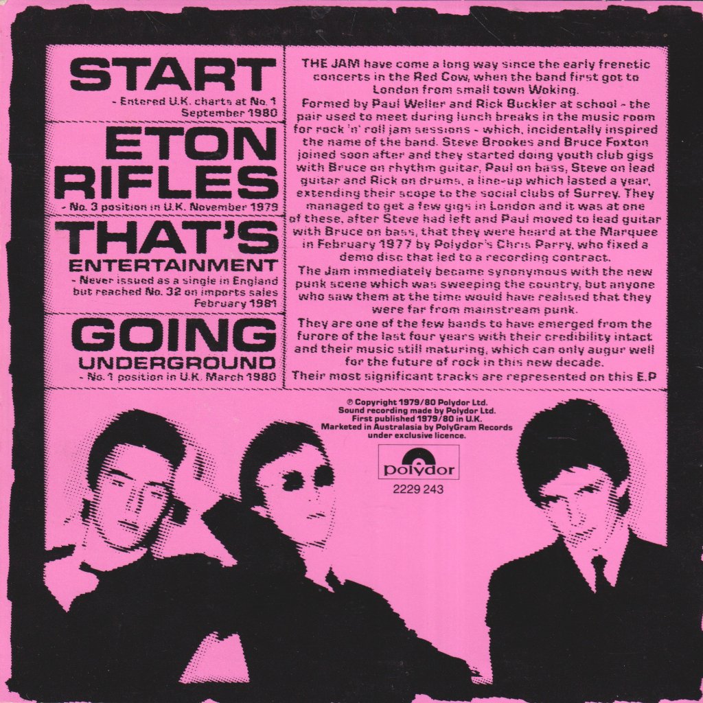 Jam - 4 Side Affects - 7 Inch