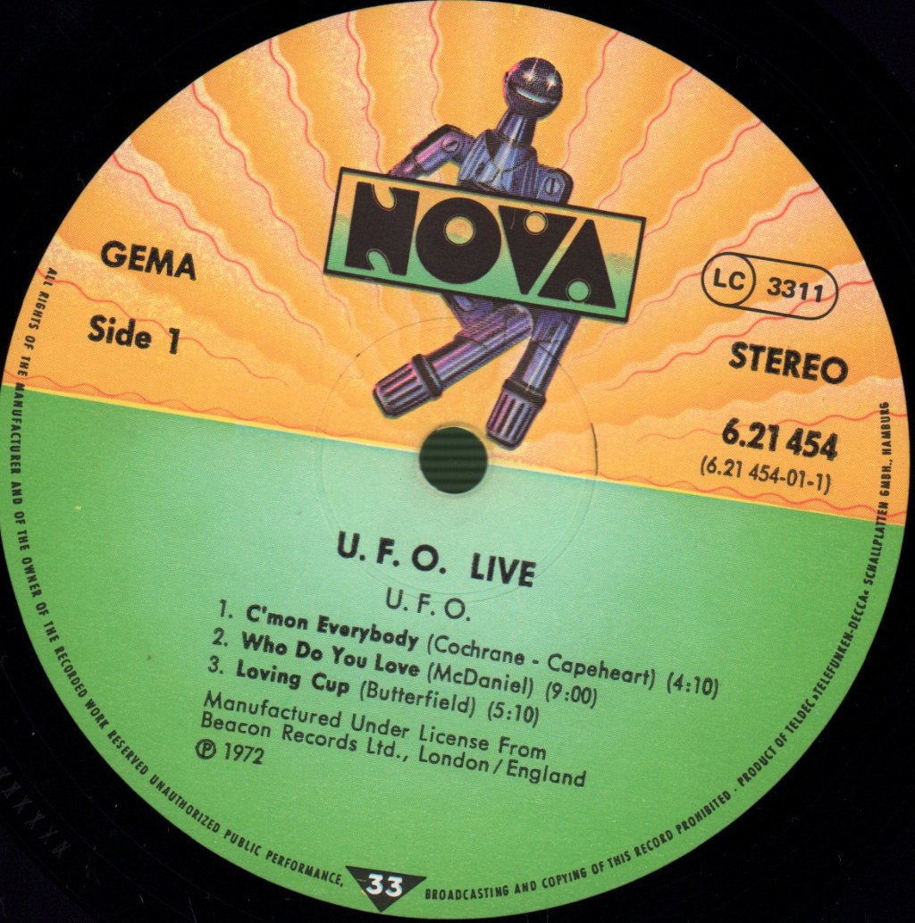 UFO - Live - Lp
