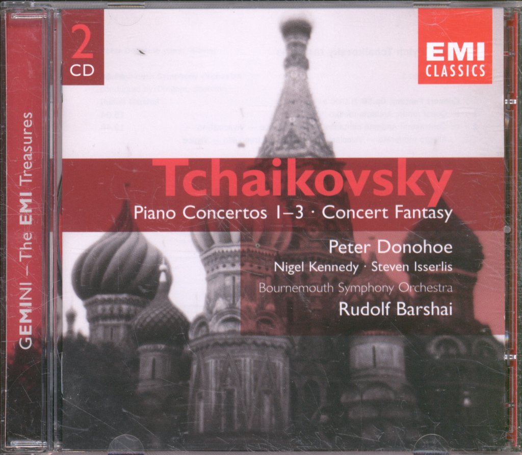 Bournemouth Symphony Orchestra, Rudolf Barshai - Piano Concertos 1-3 / Concert Fantasy - Double Cd
