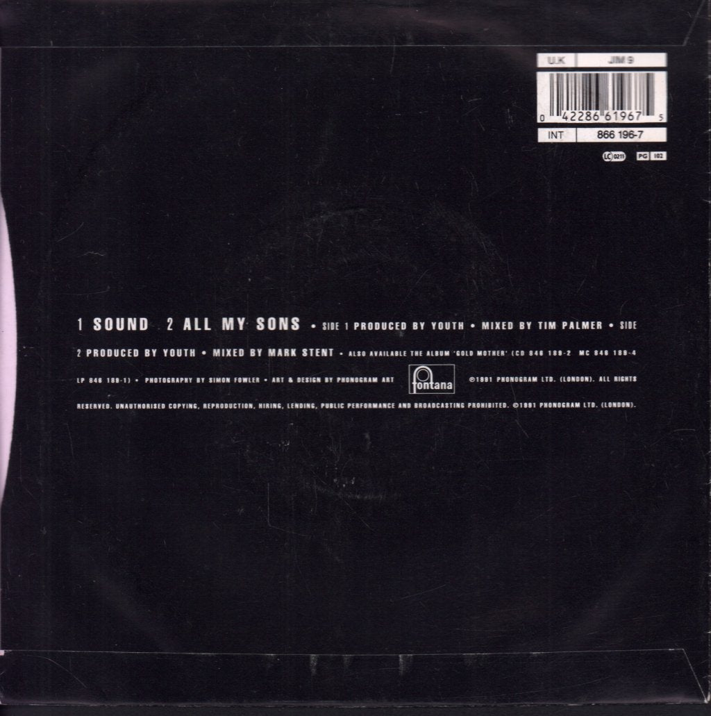 James - Sound - 7 Inch