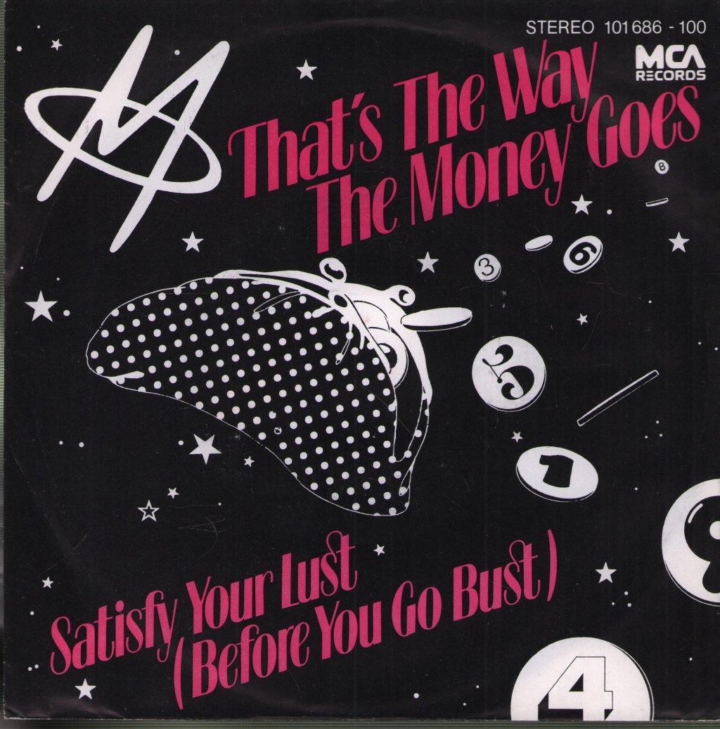 M - That's The Way The Money Goes - 7 Inch