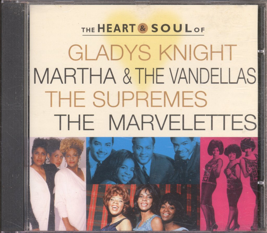 Various Artists - Heart & Soul Of Gladys Knight, Martha & The Vandellas, The Supremes, The Marvelettes - Cd